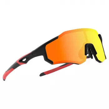 Rockbros 10182 gepolariseerde fietsbril, rood