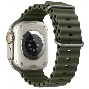 Tech-Protect Iconband Pro Apple Watch 8 / 9 / 10 / 11 / 12 / SE / Ultra 44/45/46/49 mm band, legergroen