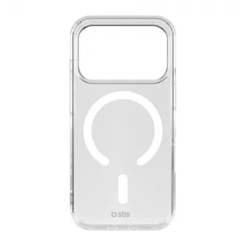 SBS D3O Active-hoesje voor iPhone 18 Pro Max / 17 Pro Max, MagSafe-compatibel, transparant
