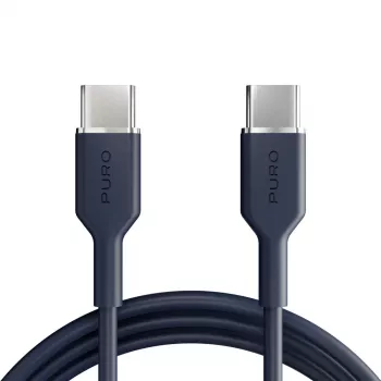 Puro Icon 60W USB-C naar USB-C-kabel 1,5 m, marineblauw