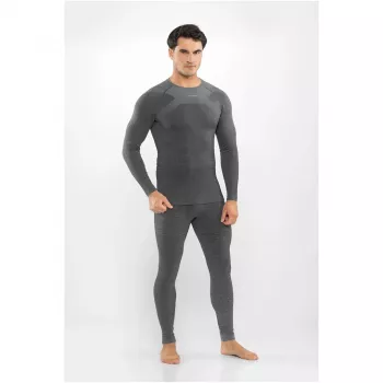 Viking Altis Man Set set van merinobaselayer voor heren, donkergroen, L