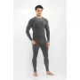 Viking Altis Man Set merino baselagenset voor heren, zwart, XL