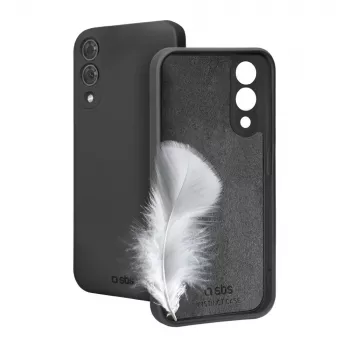 SBS Instinct-hoesje voor Samsung Galaxy S25 Edge, zwart