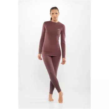 Viking Meriboo Lady Set Merino basislaagset voor dames, roze, L