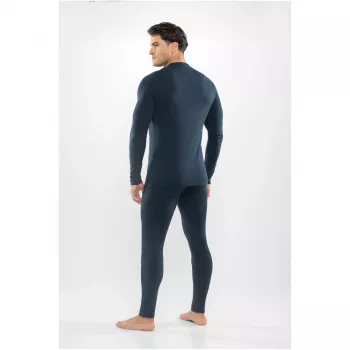 Viking Meriboo Man Set Merino herenset van merinowol, marineblauw, XL