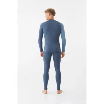 Viking Meriboo Man Set herenset van merinowol basislaag, marineblauw, M