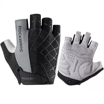Rockbros S109GR fietshandschoenen, maat S, grijs