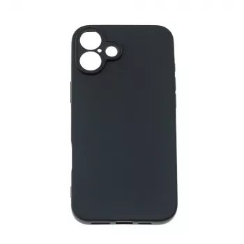 Hurtel Soft Case voor iPhone 16 Plus, zwart