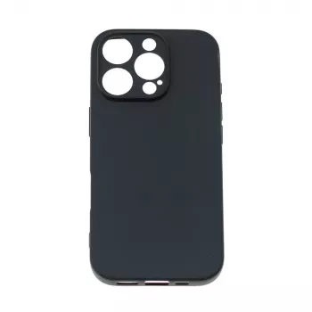 Hurtel Soft Case voor iPhone 16 Pro Max, zwart