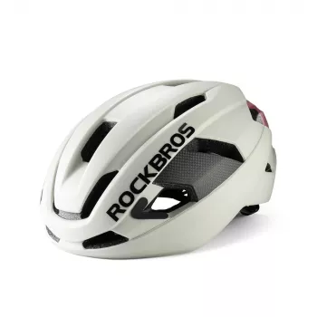 Rockbros LK-15 carbonfietshelm 58-62cm, lichtgrijs