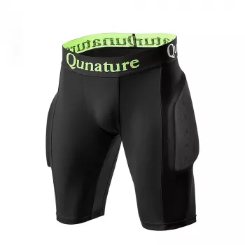 Qunature Ski-hipbeschermers Basic M voor ski's, snowboard en skates, zwart