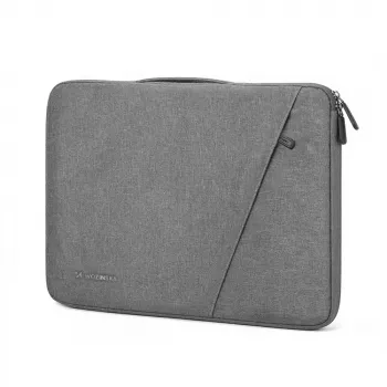 Wozinsky WTNP-15G 15,6" laptoptas met uitschuifbare handgreep, grijs
