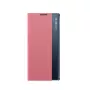 Hurtel New Sleep Case voor Samsung Galaxy S25 Ultra met flippcover en standaard, roze