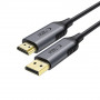 Tech-Protect UltraBoost DisplayPort / HDMI 2.0-kabel, 4K 60 Hz, 200 cm, zwart