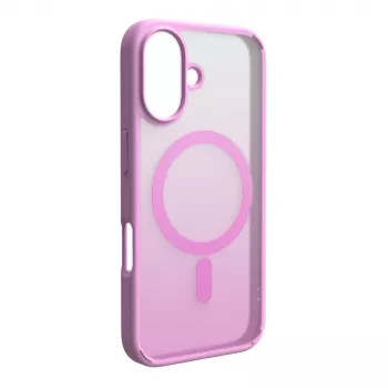 Puro Gradient MagSafe siliconenhoesje voor iPhone 16, roze