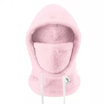 Qunature Arctic Velvet skibivakmuts, maat M, roze