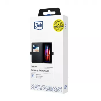 3MK Wallet Case Samsung Galaxy A25 5G, zwart