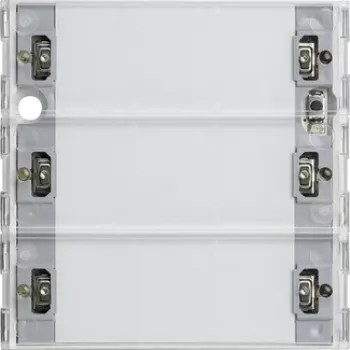 Gira drukknopsensor 3 Comfort 513300, 3-voudig, KNX, System 55
