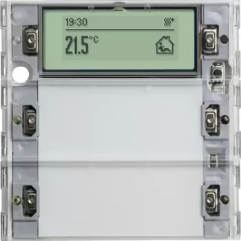 Gira-drukknopsensor 3 Plus 514200, 2-voudig, System 55