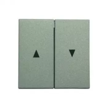 Gira 029426 Jaloezieschakelaarwip met pijlen, System 55, aluminium
