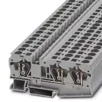 Phoenix Contact ST 6-TWIN BU 3036479 doorvoerklem met 3 geleiders, blauw (50 st.)