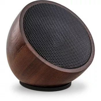 InLine woodwoom draagbare Bluetooth-luidspreker, 3 W, notenhout