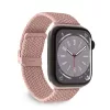 PURO Loop nylon band voor Apple Watch 38/40/41 mm, roze