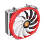 Thermaltake NiC L32 CPU-koeler, 140 mm PWM-ventilator, aluminium en koper, rood, wit