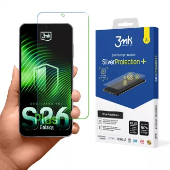 3MK SilverProtection+ antimicrobische beschermfolie voor Samsung Galaxy S26+
