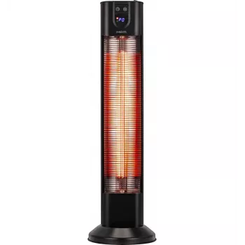 MPM MUG-26 koolstofvezel-infrarood terrasverwarmer, zwart