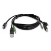 StarTech.com SKHDMMKVM-06-TAA TAA-conforme HDMI KVM-kabel, USB 2.0, 3,5 mm audio, 1,8 m