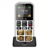 Beafon SL290pro LTE SL290PROLTE_EU003BW Silver Line 4G groottoetsen-toestel, zwart-wit, zilver
