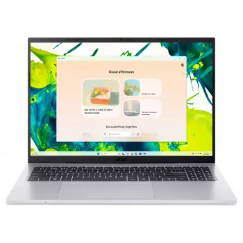 Acer Aspire Go AG16-71P-79HW 16" WUXGA notebook, Intel Core 7 150U, 16 GB RAM, 512 GB SSD, Windows 11 Home, zilver