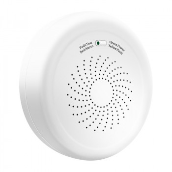 MOES ZSS-QY-GL-U Zigbee aardgasdetector met USB-C-voeding